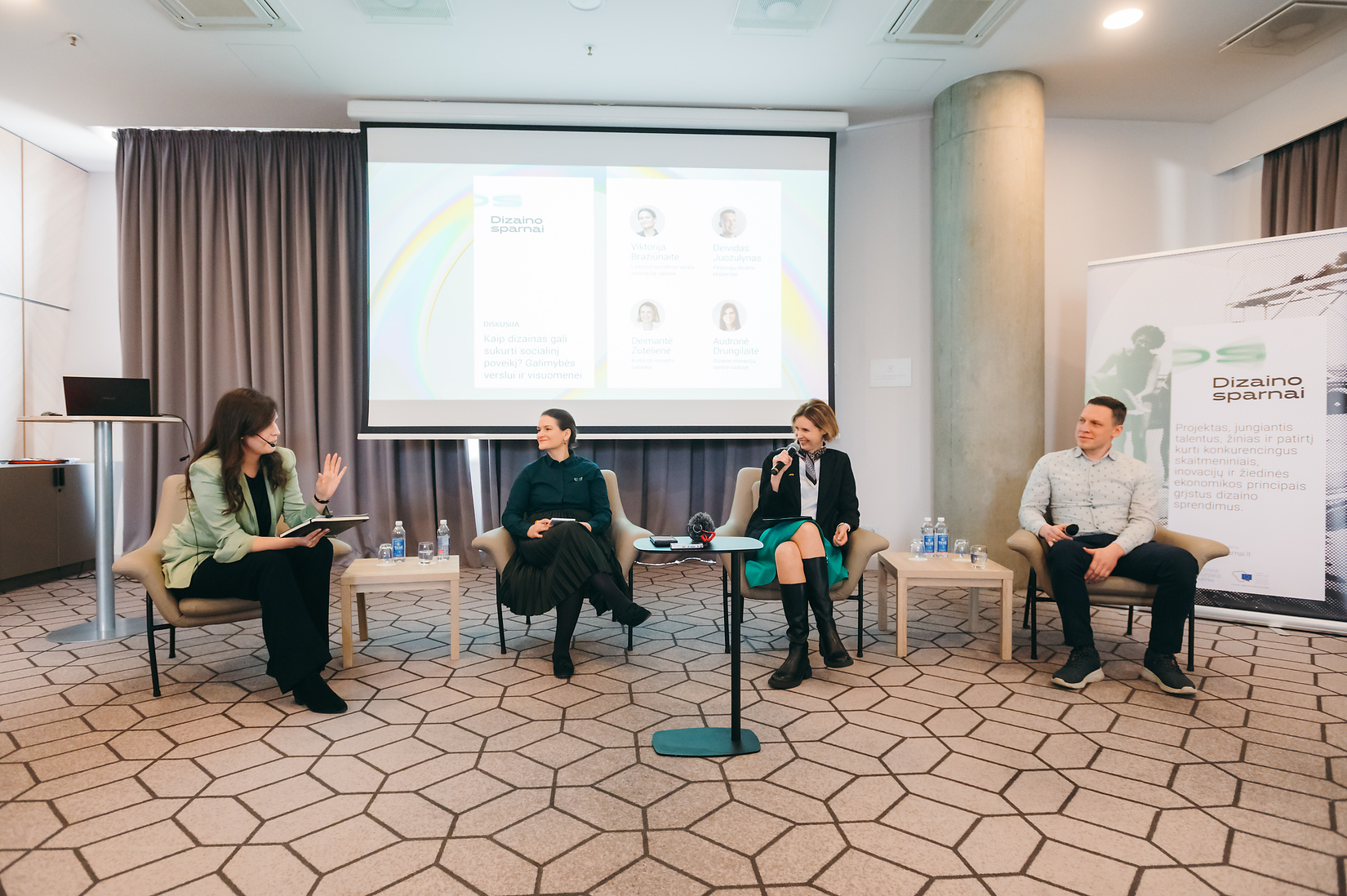 Įvyko diskusija apie dizaino įtaką, kuriant socialinį poveikį