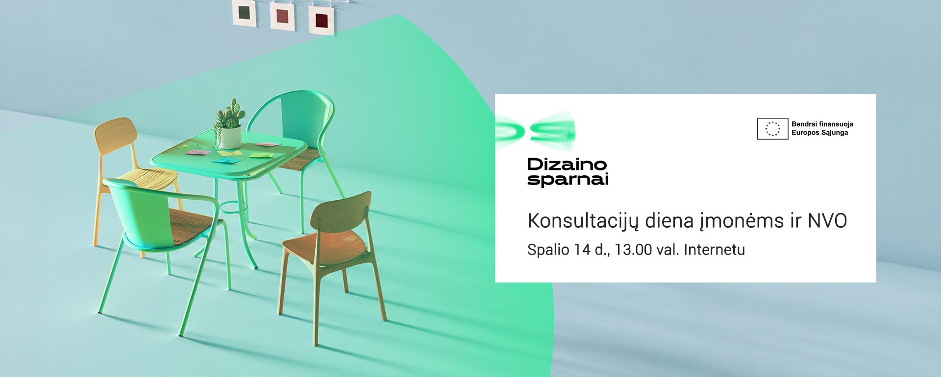 #slide-2 Dizaino sparnai
